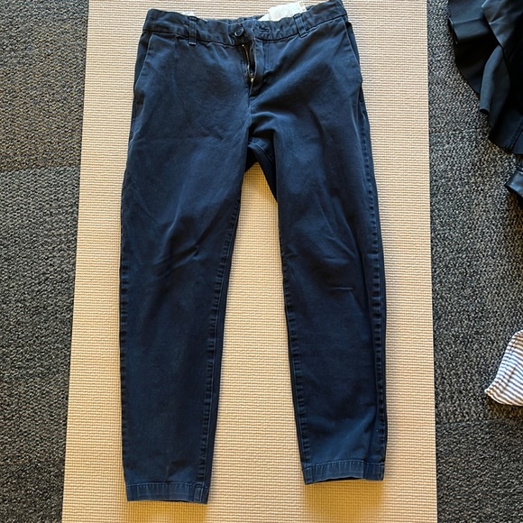 Muji Navy Blue Chino Pants Size S - Picture 1 of 4